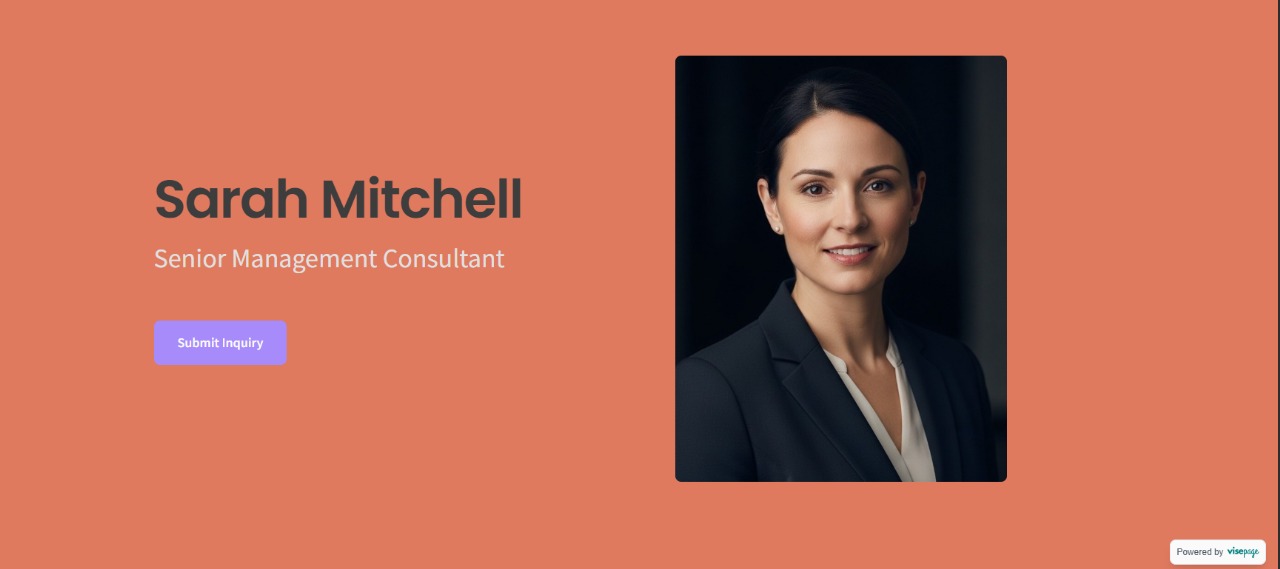 Screenshot of Lumina Profile template